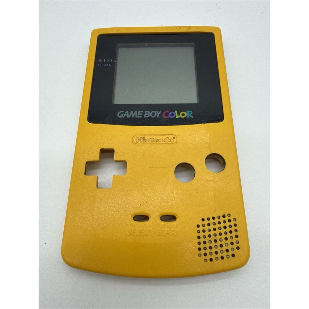 Nintendo Gameboy Color Yellow Shell Parts Only - Picture 2 of 16
